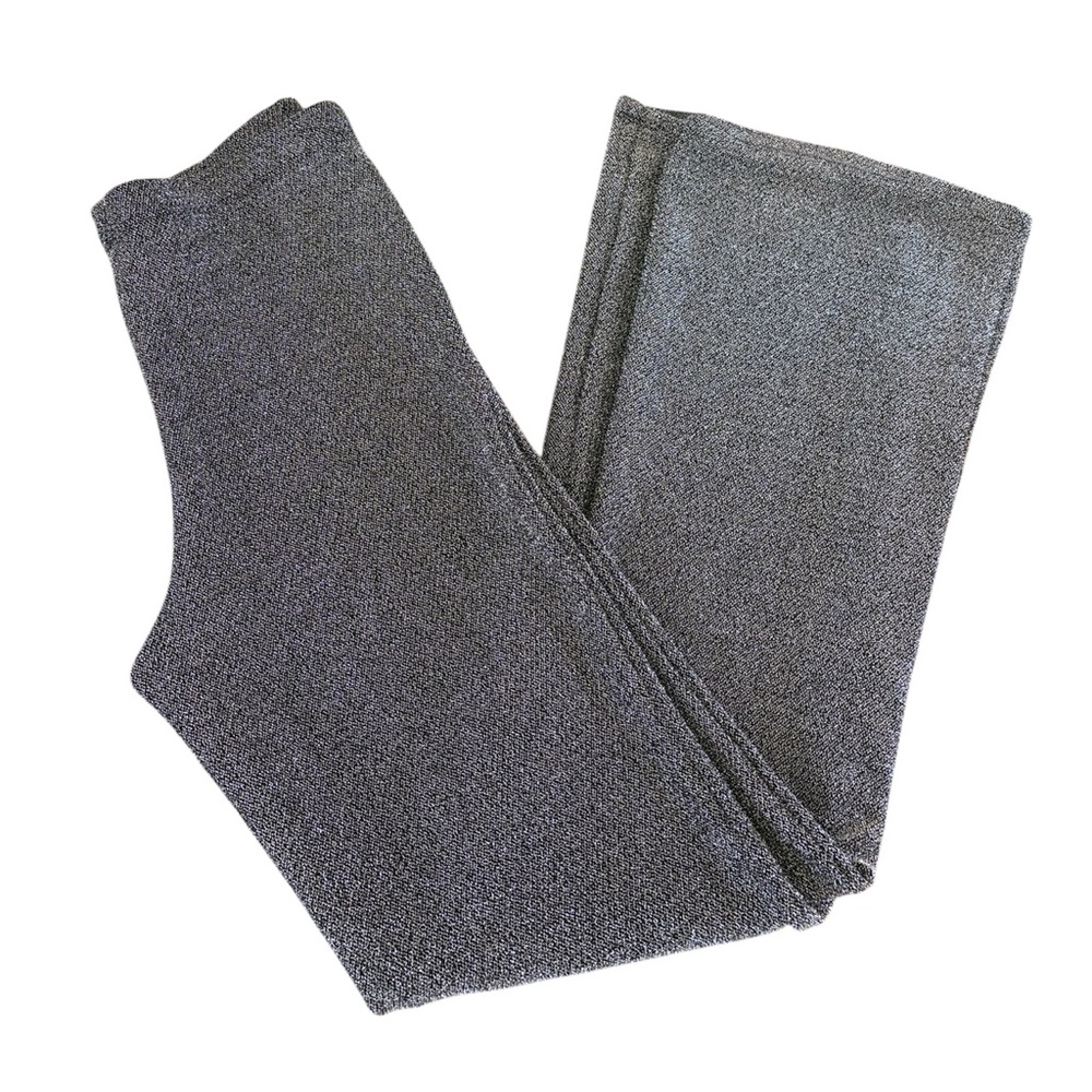 Ten Sixy Sherman Black & Metallic Silver Pants